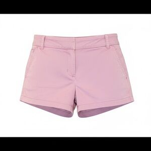 J.CREW Womens Chino Pink Shorts Size 0 100% Cotton Casual Twill